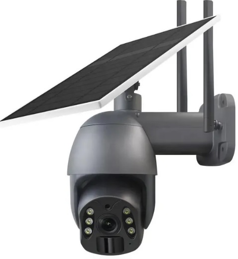 camara con bateria a panel solar