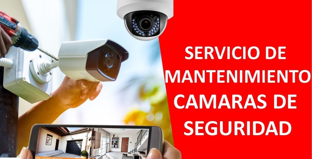 mantenimiento de camaras de seguridad