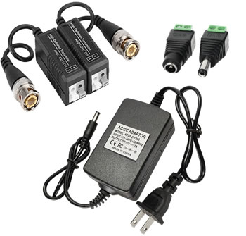 fuente baluns y borneras